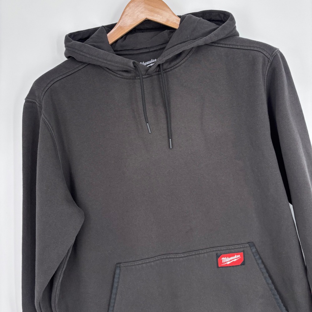Milwaukee 351 Freeflex Hoodie Mens 2X Black Workwear Heavyweight Sweatshirt